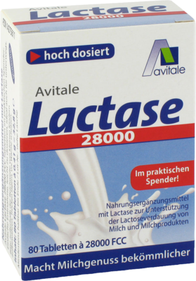 LACTASE 28.000 FCC Tabletten im Spender