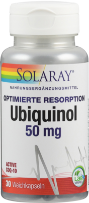 UBIQUINOL COQ10 50 mg Solaray Kapseln