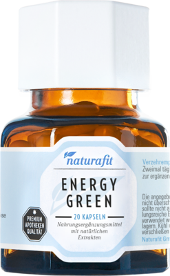 NATURAFIT Energy Green Kapseln