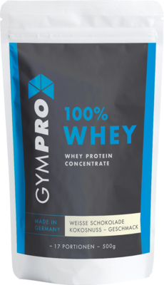 GYMPRO 100% Whey Protein Plv.weiße Schoko.Kokos