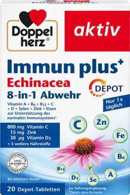 DOPPELHERZ Immun plus Echinacea Depot Tabletten