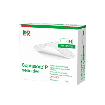 SUPRASORB P sensitive PU-Schaumv.non-bor.15x20cm