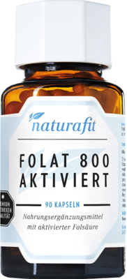 NATURAFIT Folat 800 aktiviert Kapseln