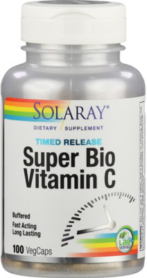 VITAMIN C 500 mg Super Bio Solaray Kapseln
