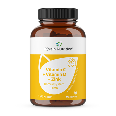 VITAMIN C+VITAMIN D+Zink Immunsystem Ultra Kapseln