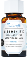NATURAFIT Vitamin B12 1000 µg aktiviert Kapseln