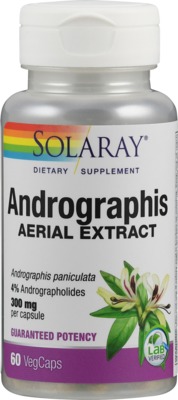 ANDROGRAPHIS-EXTRAKT Solaray Kapseln
