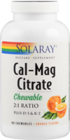 CAL-MAG Citrat+D3 & K2 Solaray Kautabletten
