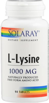 L-LYSIN FREE form Solaray Tabletten