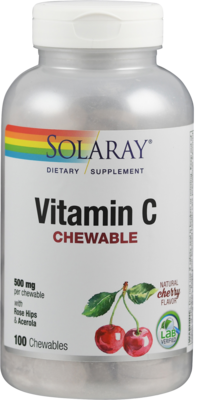 VITAMIN C 500 mg Kirsche Solary Kautabletten