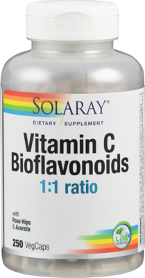 VITAMIN C 500 mg m.Bioflavonoiden 1:1 Solaray Kps.