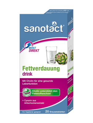 SANOTACT Fettverdauung Drink Brausetabletten
