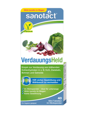 SANOTACT VerdauungsHeld Mini-Tabletten