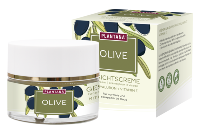 PLANTANA Olive Gesichtscreme Hyaluron & Vitamin-E