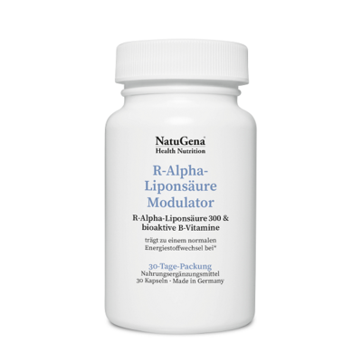 R-ALPHA-LIPONSÄURE 300+B12+Folsäure+Biotin Kapseln