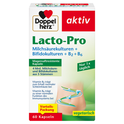 DOPPELHERZ Lacto-Pro Kapseln